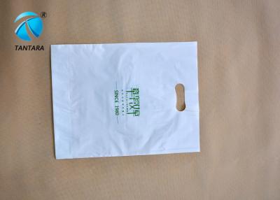 China Customizable Plastic Shopping Bag , plastic merchandise bags with handles for sale