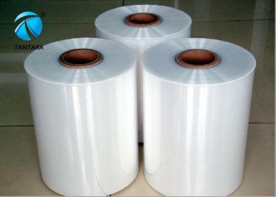 China Clear polyolefin Heat shrinkable plastic film , shrink packaging film for sale