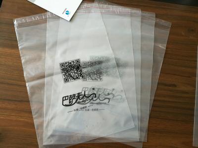 China Customized Size Printing PE Packaging Bag , LDPE Plastic Transparent Bags for sale