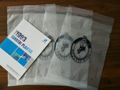 China HDPE / LDPE Self Sealed Plastic Transparent Bags for Supermarket , Hotel , Restaurant for sale