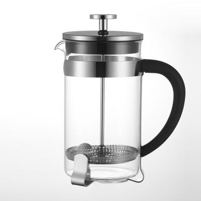 China Coastal High Quality Glass Backflow Valve Induction Milk Filter Coffee Espresso Maker Mocha Pot for sale