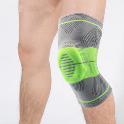 China OEM WHOLESALE good quality breathable material sports knitted fitness knee support protector yoga knee brace protection gym compression knee sleeve for sale