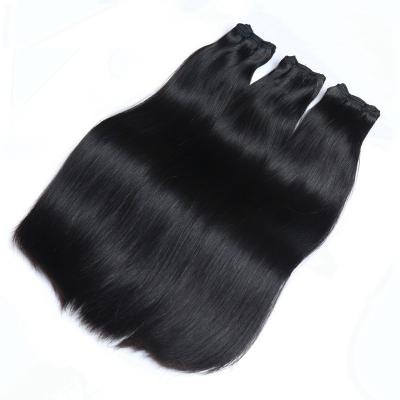 China Wholesale Raw Unprocessed Raw Brazilian Human Hair/Virgin Hair Vendor 12A Straight Bone Cuticle Aligned Remy Virgin Hair Extension Vendors Double Drawn Hair Bundles for sale