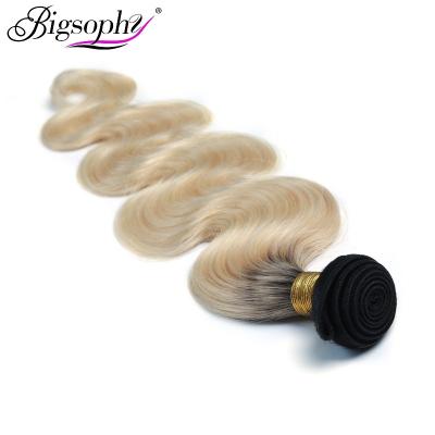 China Body Wave Raw Virgin Indian Hair, Free Sample Virgin Hair Bundle Cuticle Aligned Hair From China, Raw Indian Virgin Hair Seller 1b/613 for sale