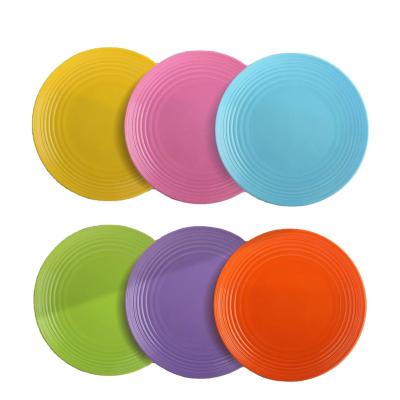 China Sustainable New Arrival Melamine Dinner Dish Set, BPA Free 11 Inch Paper Plate Dish for sale