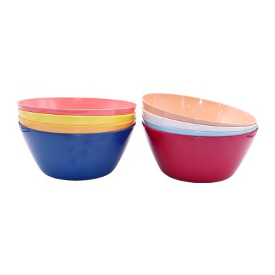 China Sustainable New Arrival Multicolor Melamine Dinner Bowl Set BPA Free Paper Bowl for sale