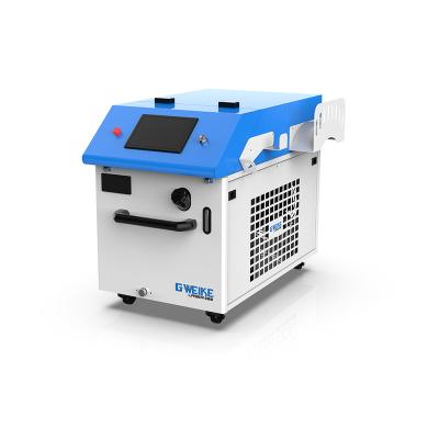 China Metal stainless steel laser welder GWEIKE LCW1500M 3 in 1 metal carbon steel stainless steel iron laser welding machine price for sale