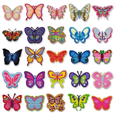 China The other ZD all kinds of butterfly embroidery patch series clothing accessories embroidery patch exquisite discount goods for sale