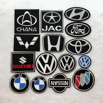 China Other ZD Work Blouse Designs Car Logo Embroidery Patch Embroidered Patches Custom Made for sale