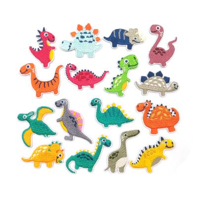 China Other ZD Factory Wholesales Custom Embroidery Dinosaur Patch For Fashion Garment for sale