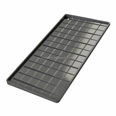 China Customized Indoor Hydraulic Farm 2x2 2x8 3x8 5x5 5x10 Custom Models Feet Greenhouse NFT ABS Plastic Water Tray For Plants Grow Flood And Drain HIPS for sale