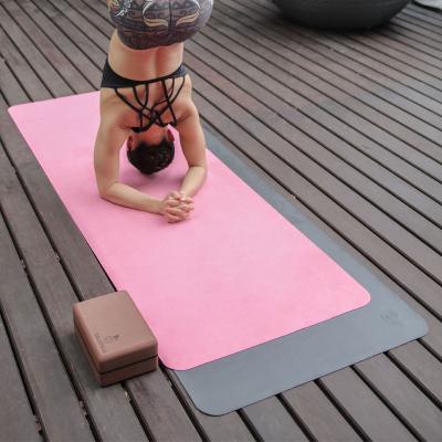 China Professional Eco Non-slip/Durable/Washable/Waterproof Yoga Mat Natural PU Rubber 4mm Yoga Mat For Yoga Hot Classroom for sale