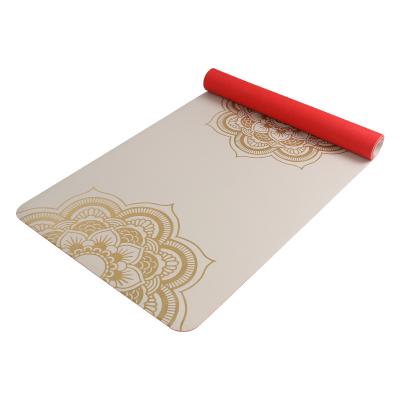 China Wholesale Fitness Custom Gold Yoga Mat Yoga Mat Eco-friendly Natural Rubber Fitness Sports for sale