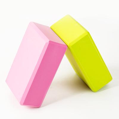 China Eco - Friendly Yoga Block Props Foam Brick Stretching Aid Gym Pilates Yoga Block Foam for sale