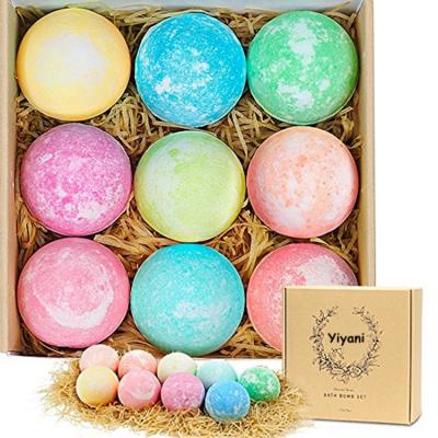 China Wholesale Good Quality Colorful Ball 60g Moisturizing Salts Bath Bombs Bubble Bath Fizzer Petals for sale