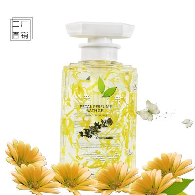 China Regeneration Wholesales Beautiful Private Label Skin Smoothing Petals Bath Shower Gel for sale