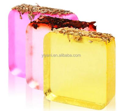 China Moisturizing Private Label Essential Oil Fragrance Rose Petals Bath Soap Handmade Bath SPA Soap for sale