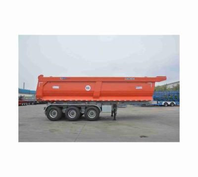 China Wholesale Customized Good Quality Semi Trailer Car 3-axis Self-unloading Semi-trailer for sale