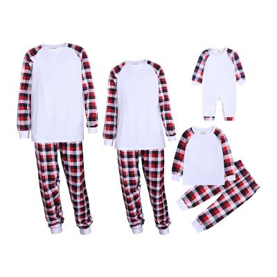 China Christmas Pajamas Thermal Christmas Pajamas Family Christmas Pajamas Christmas Pajamas Pattern Holiday Cotton Customized Blank Kids for sale