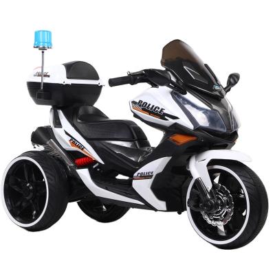 China Toy Factory Sales 12V7A390 Drive One Direct Drive One Double Turn To Start Kids Can Ride In Police Cars Children's Toys for sale