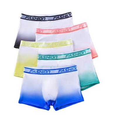 China Breathable CINVIK Manufacturers Men's Underwear Men's Boxers Waist Seamless Comfortable Breathable Trend Boxers For Men for sale