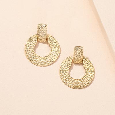 China European Network Celebrity Network Romantic Geometric Ring Earrings CIA Fashion Personality Female Earrings for sale