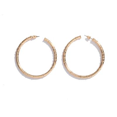 China Online European female and American circle earrings exaggerated C-stud earrings each other by celebrity fashion metal personality for sale