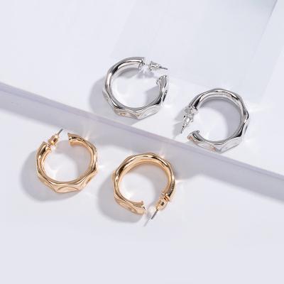 China Fashion c-shaped earrings European and American border earrings metal earrings other jewelry women's earrings for sale