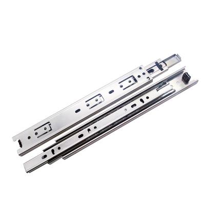 China Drawers 35mm Width Ball Bearing Telescopic Drawer Slide for sale