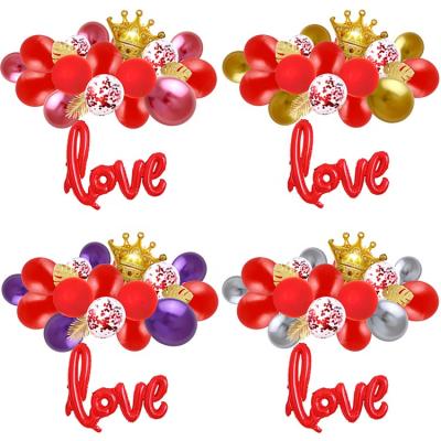 China Marriage ; Valentine love theme balloons decoration valentines day balloon love balloons for wedding valentine for sale