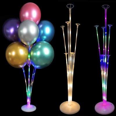 China Fation Balloons LED Flashing Party Need Decorations Decorations LED Balloon Stand for sale