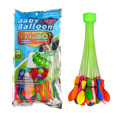 China Toy Summer Happy Party Decoration Rubber Water Balloon Christmas Children Gobble Water Balloons for sale