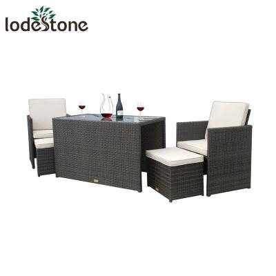 China One Set / CTN Bar Stools High Quality Outdoor Table Set Garden Bar Stool Chair for sale