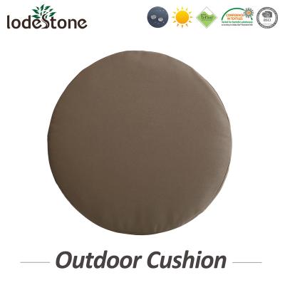 China Manufacture Rattan Chair Cushion Waterproof Outdoor Round Stool Cushion Pad Round Rattan Chair Cushion for sale