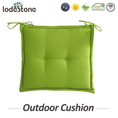 China Waterproof Cheap Outdoor Rattan Chair Pad With Ties Garden Seat Sofa Seat Cushion for sale