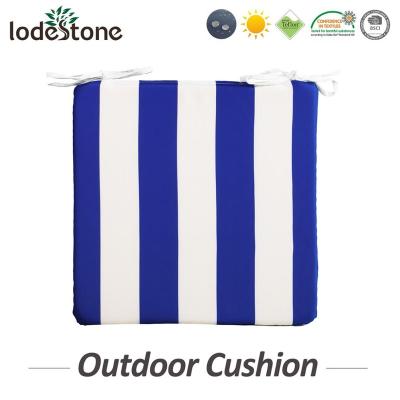 China Modern Design Waterproof Custom Outdoor Armrest Cushion Garden Cushion With Stripe for sale