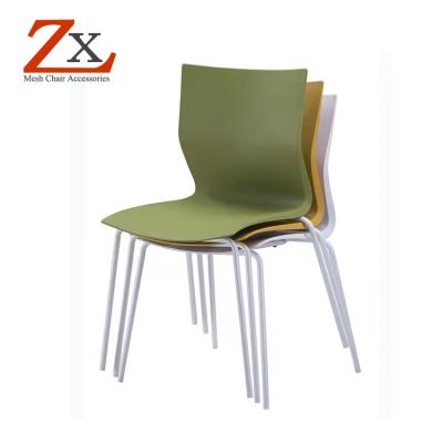 China High Quality Hot Sale Cooling Durable Stacking Metal Frame Plastic Chair for sale