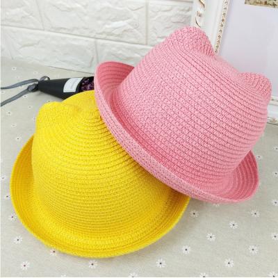 China Character Wool Felt Children Flip Floppy Wide Brim Felt Hats Wide Brim Hat Children Felt Hat for sale