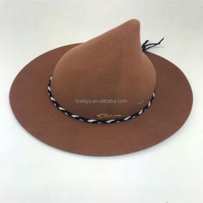 China Character suppliers wholesale custom 100% wool felt hats for men and women felt hat cap for sale