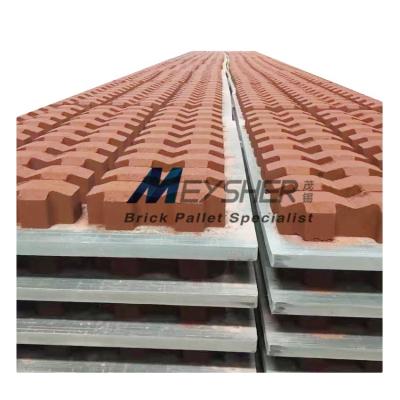 China Double Faced Long Service Life Waterproof Pallets PVC Plastic Pallet For QTJ 4-15 Automatic Hydraulic Brick Making Machinery for sale