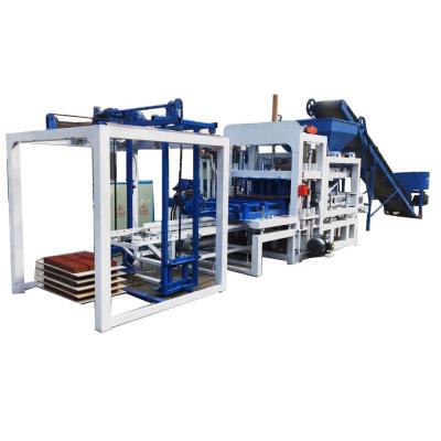 China Building Material Shops Cement Brick Making Machine Qt4-15 Automatic Cement Brick Making Machine Price Sports Outdoor Blocks for sale