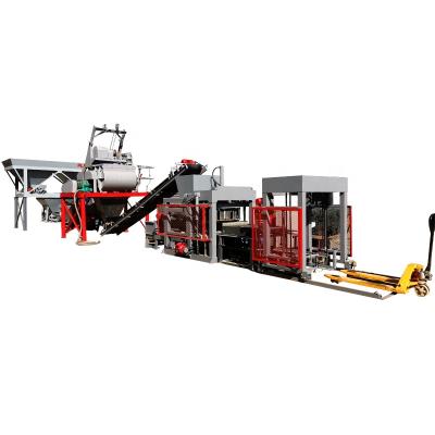 China Building Material Shops Concrete Block Making Machine 2020 Adobe QT4-18 Used Block Machine For Sale for sale