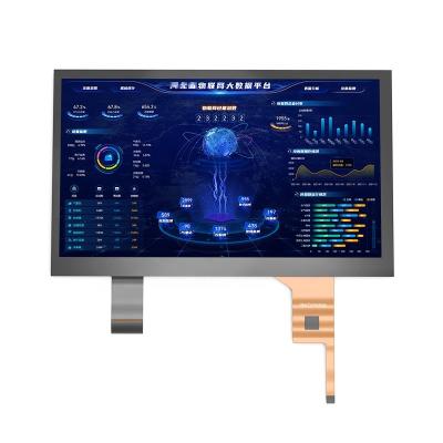 China Mipi Full Viewing Angle 7 Inch 1024x600 High Brightness IPS Interface 30pin/31pin TFT LCD Display With Capacitive Touch Screen 7 inch for sale