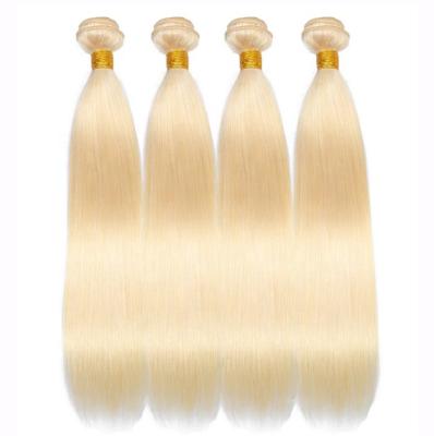 China Silky Straight Wave Cheap Price Overnight Shipping 613 Silky Straight Blonde Hair Bundles With Lace Closure And Blonde Lace Headband for sale