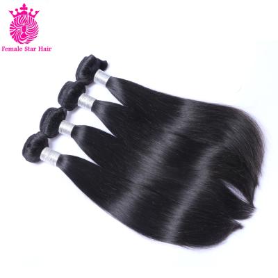 China 100% Raw Indian Virgin Human Hair 100g/piece Wave Bundles Silky Straight Hair Bundles Wholesale for sale