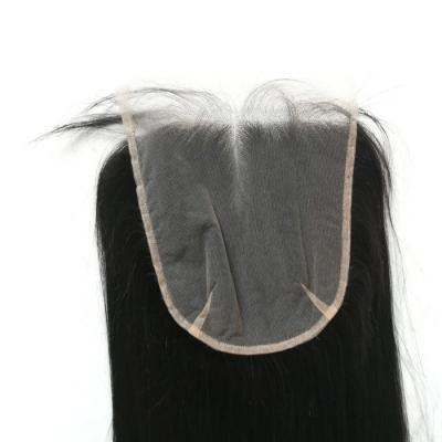 China China Qingdao Human Hair Wigs Factory Wholesale Silky Straight Virgin Hair Transparent Lace Closure 7x7 Lace Closure for sale