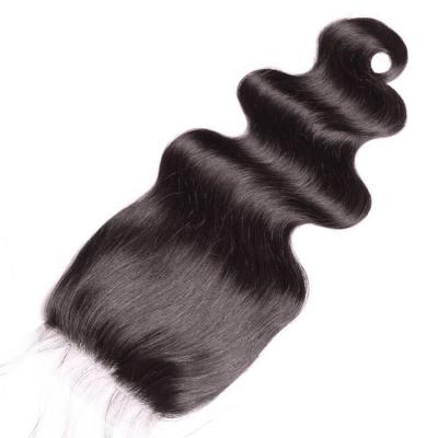 China HD SILK LACE Straight Closure And Swiss Frontal Straight Wave Thin Layer 13X4 4X4 5X5 6X6 Transparent Preplucked Lace Closure for sale