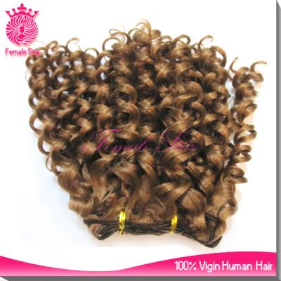 China Dropship Curly Curl Colored Synthetic Afro Curly Hair Extensions for sale