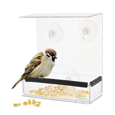 China MINGSHI Viable Cheap Bird Cage Wholesale Acrylic Hummingbird Bird Feeder For Outdoor for sale