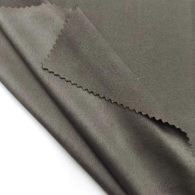 China Sustainable Hot Selling Custom Good Quality Polyester Knitting Microsuede Fabric For Garment for sale